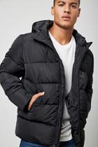 Forever21 Drawcord Hood Puffer Jacket
