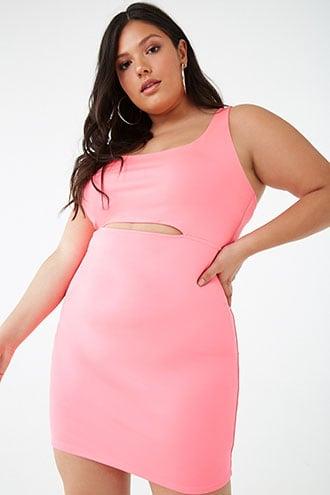 Forever21 Plus Size Cutout Mini Dress