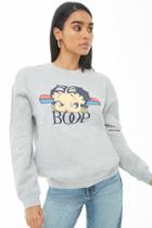 Forever21 Fleece Betty Boop Graphic Sweatshirt