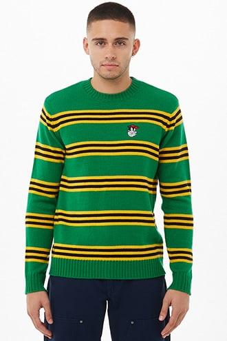 Forever21 Pete Embroidered Knit Sweater