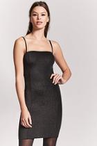 Forever21 Metallic Stretch Knit Dress