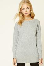 Love21 Women's  Contemporary Tunic Sweater