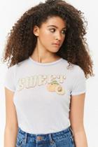 Forever21 Sweet Peach Graphic Tee