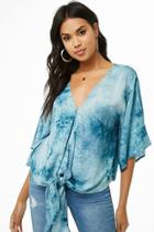 Forever21 Crystal Tie-dye Top