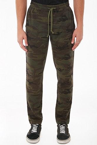 Forever21 Smash Camo Sweatpants