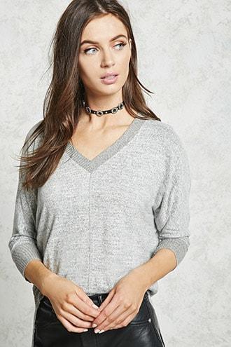 Forever21 Oversized Sweater Knit Top