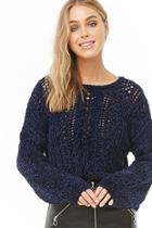 Forever21 Open-knit Chenille Sweater