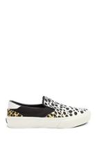 Forever21 Men Straye Leopard Print Slip-ons