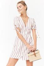 Forever21 Plunging Striped Dress