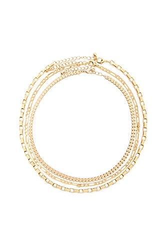 Forever21 Box Chain Necklace Set