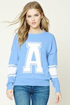 Forever21 A Graphic Varsity Sweater
