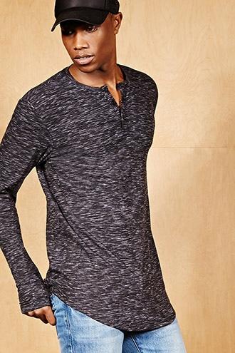 Forever21 Project Paris Marled Henley