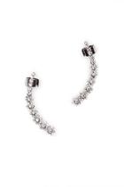 Forever21 Faux Crystal Climber Ear Cuffs