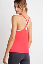 Forever21 Knotted Cutout-back Tank