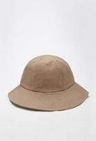 Forever21 Canvas Bucket Hat (tan)