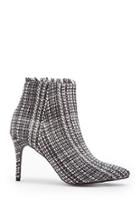 Forever21 Jane And The Shoe Tweed Booties