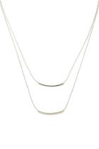 Forever21 Layered Bar Necklace
