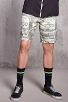 Forever21 One-hundred Dollar Print Shorts