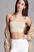 Forever21 Stretch Knit Cropped Tube Top