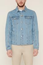 Forever21 Flap-pocket Denim Jacket