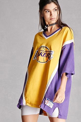 Forever21 Repurposed Lakers Graphic Tee