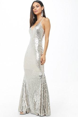 Forever21 Sequin Homecoming Gown