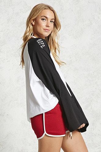 Forever21 Hope Baseball Tee