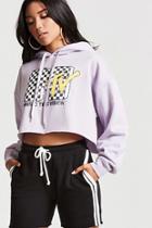 Forever21 Mtv Logo Cropped Hoodie