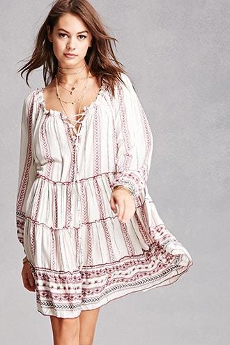 Forever21 Abstract Print Tunic