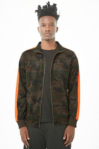 Forever21 Rebel Minds Camo Print Jacket