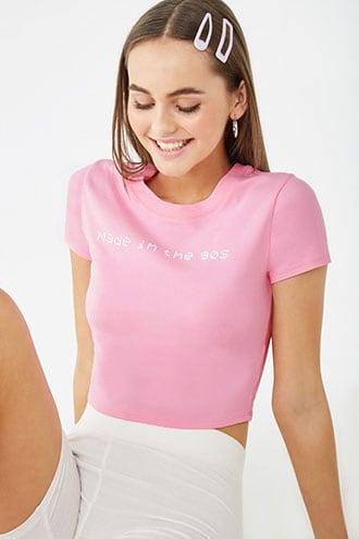 Forever21 Made In The 90s Cropped Tee