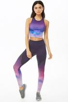 Forever21 Active Tie-dye Wash Leggings