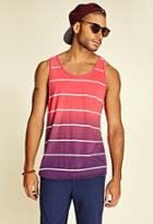Forever21 Striped Ombr&eacute; Tank Top