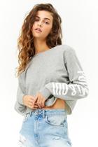 Forever21 French Terry You Me & Oui Graphic Pullover