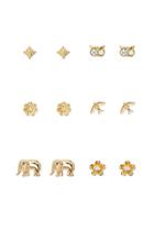 Forever21 Etched Stud Earring Set