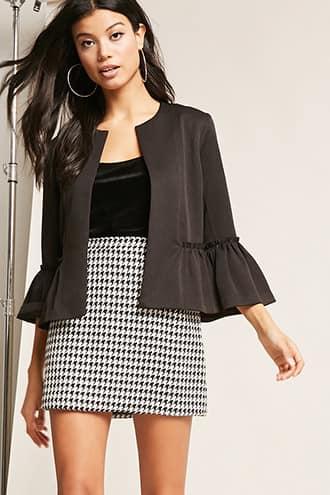 Forever21 Trumpet-sleeve Jacket