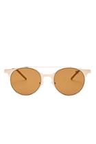 Forever21 Melt Flat Round Sunglasses