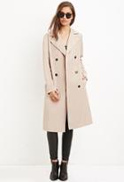 Forever21 Cotton-blend Trench Coat