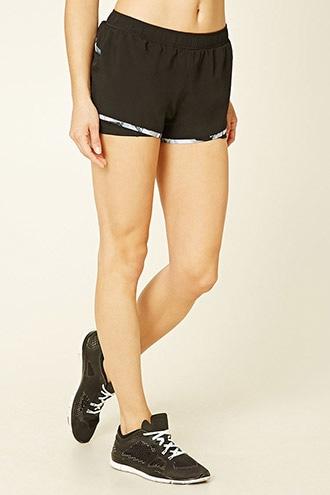 Forever21 Women's  Active Lined Shorts