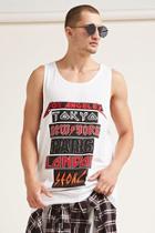 Forever21 Los Angeles Graphic Muscle Tee
