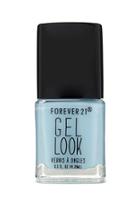 Forever21 Baby Blue Gel Look Nail Polish