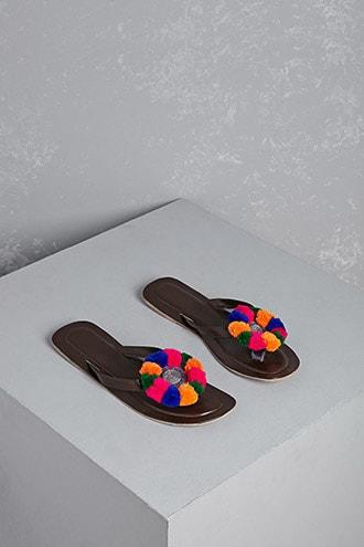 Forever21 Studio Caleidoscope Flip Flops