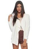 Sequined Open Knit Cardigan