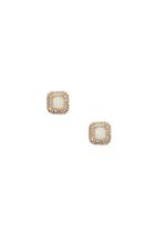Forever21 Pave Rhinestone Stud Earrings