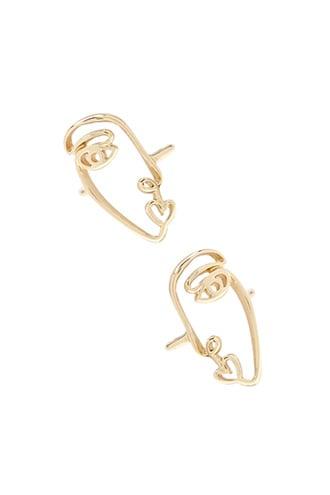 Forever21 Cutout Face Ring Set