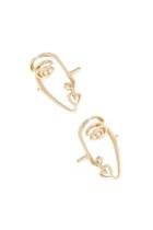 Forever21 Cutout Face Ring Set
