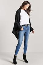 Forever21 High-waist Ankle Jeans