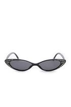 Forever21 Rhinestone Cat-eye Sunglasses
