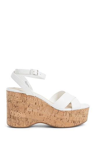Forever21 Strappy Cork Wedges