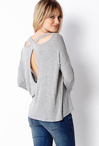 Love21 Crisscross Cutout Back Top